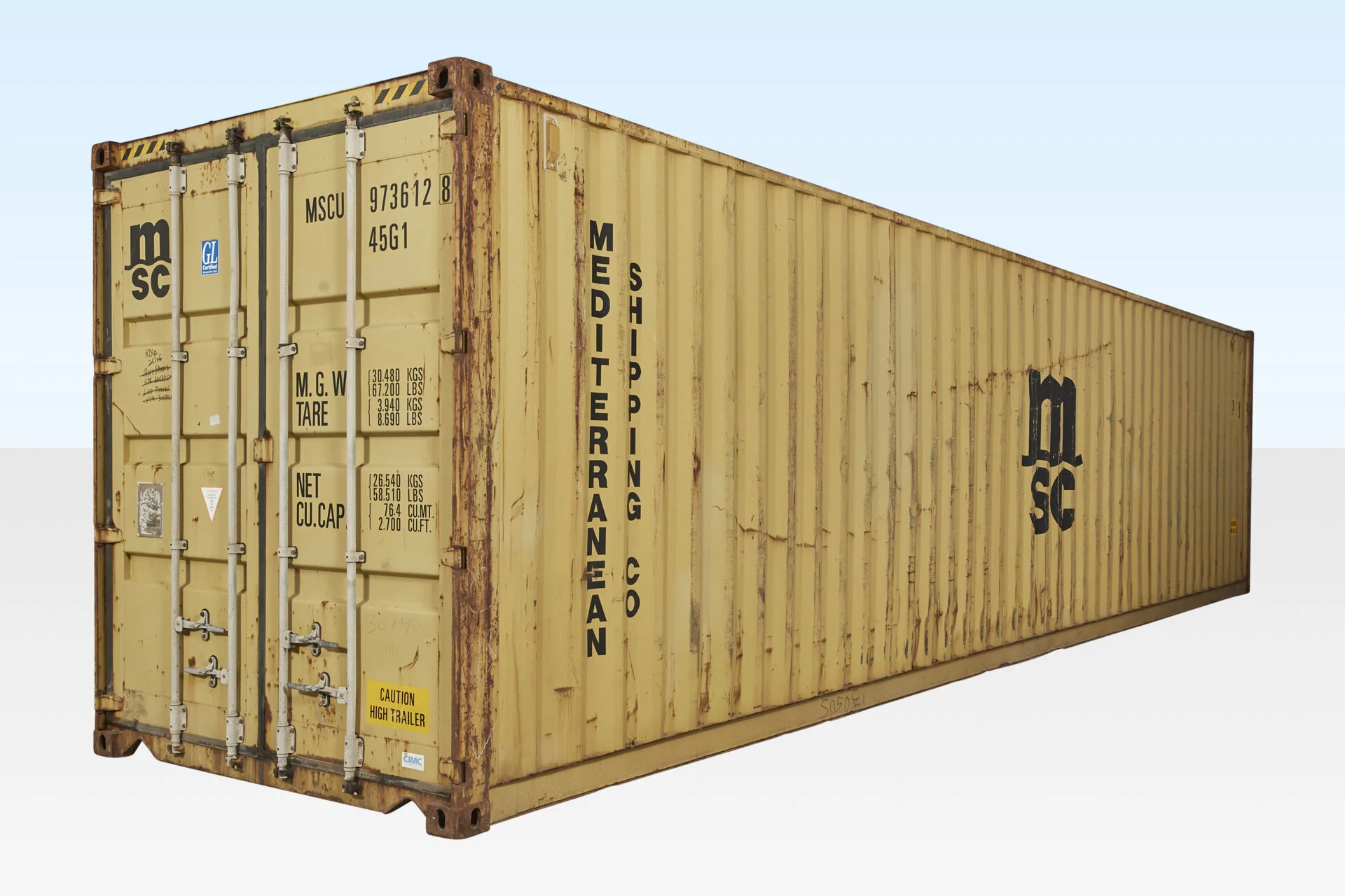 40ft High Cube Container